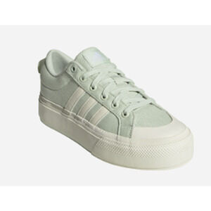 NEW Adidas Bravada 2.0 Platform Green/White  Women's 9